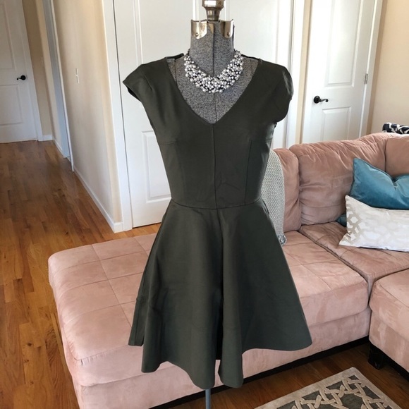 Bar III Dresses & Skirts - CLASSY COCKTAIL OLIVE DRESS!